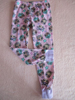 Dívčí pyžamové kalhoty / Domácí tepláky vel. 128 - George