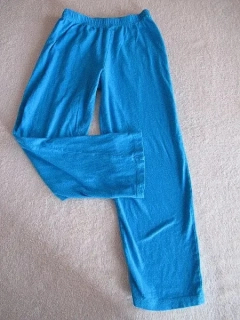 Unisex světle modré pyžamové kalhoty / Domácí tepláky vel. 134 - George