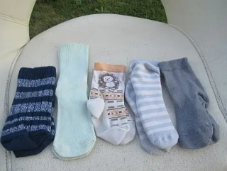 5x Chlapecké kojenecké ponožky - UK