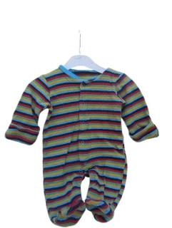 Chlapecký barevný pruhovaný overal vel. 62 - TU