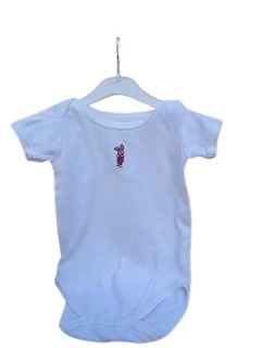 Dívčí bílé body s růžovým medvídkem PÚ vel. 74 - Disney