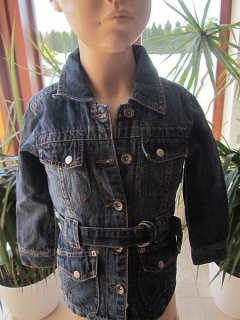 Topolino - Riflový kabátek vel. 116