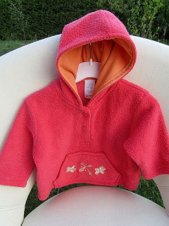 Adams - Fleecová mikina vel. 68