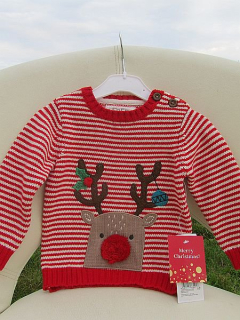 Fred&Flo - Vánoční svetr vel. 68