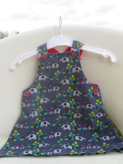 Welovefrugi - Sukně s laclem vel. 68