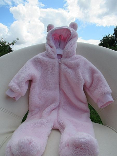 F&F - Kombinéza podšitá bavlnou vel. 68